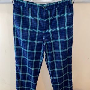 Men’s Plaid Izod golf pants 34x34